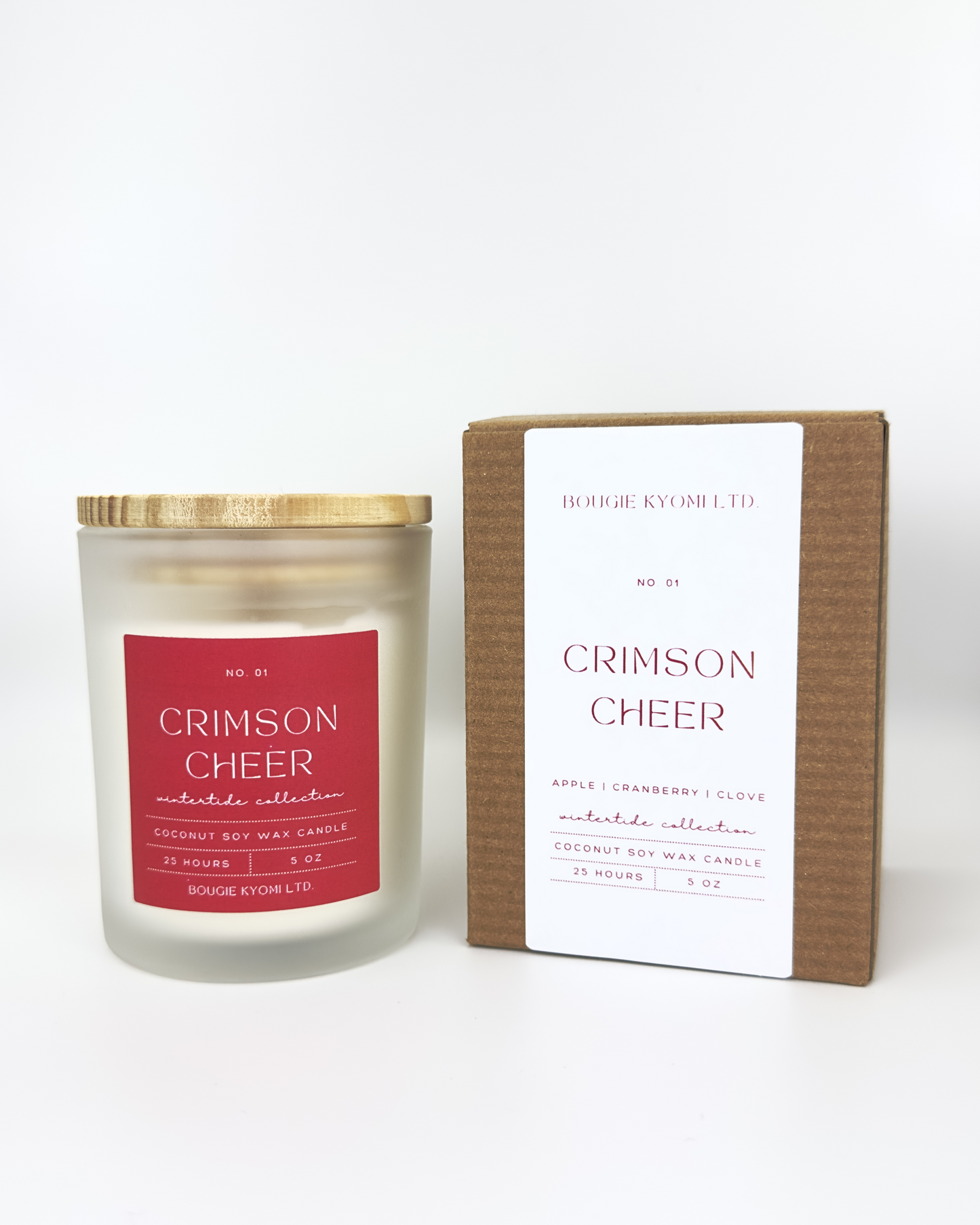 crimson cheer - wintertide collection